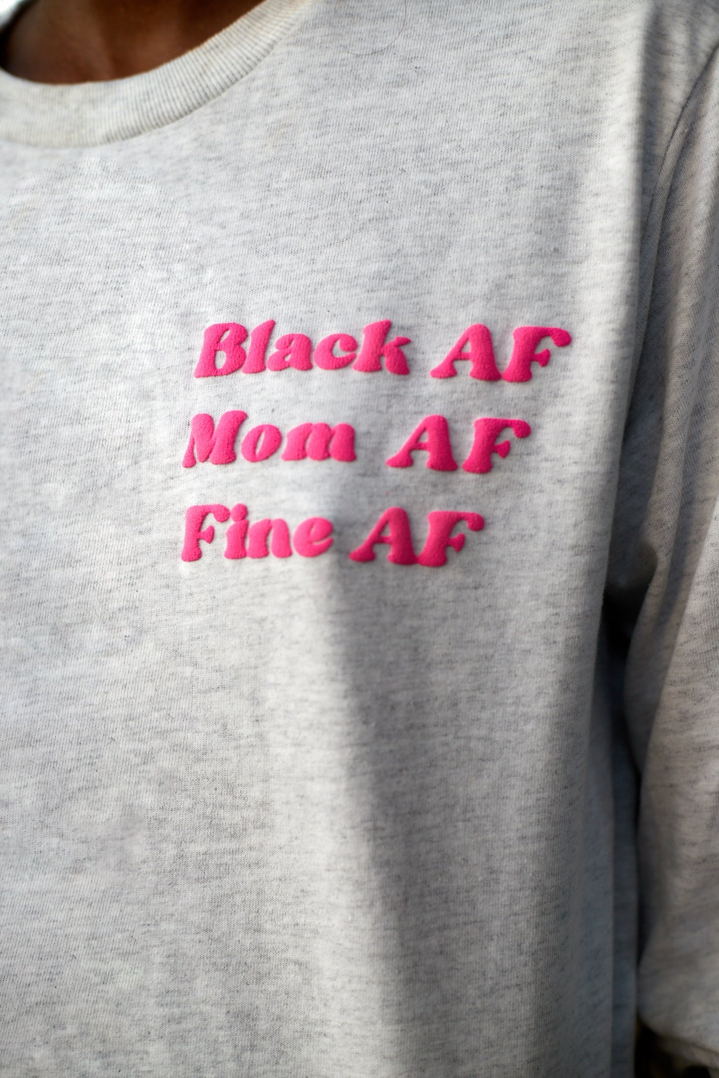 Black AF long sleeve tee